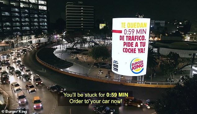 Delivery in traffic hoardings