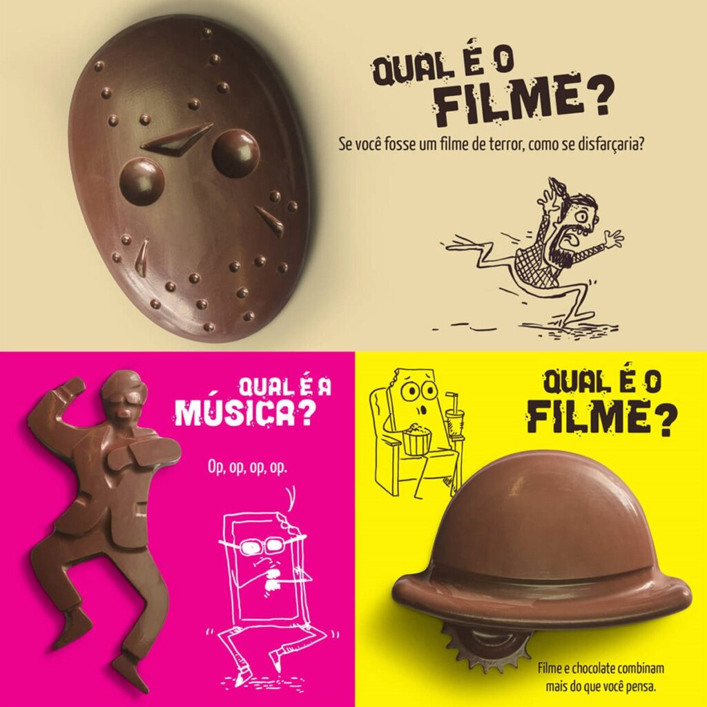 Different symbols using Chocolate