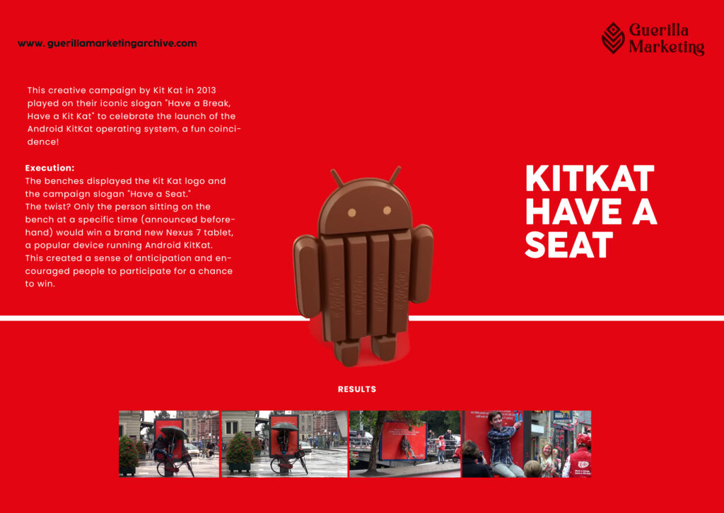 Have a seat giveaway explained in detail