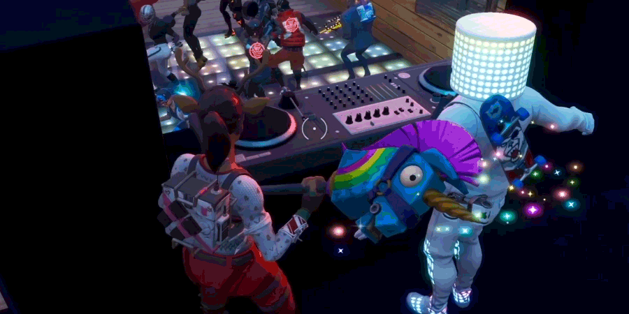 Fortnite birthday celebration
