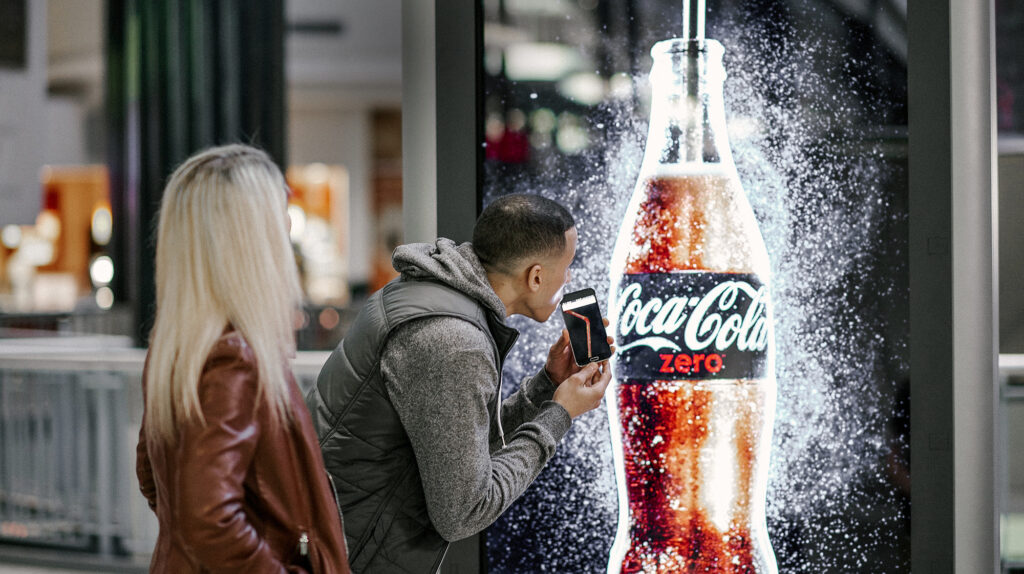 Drinkable ads