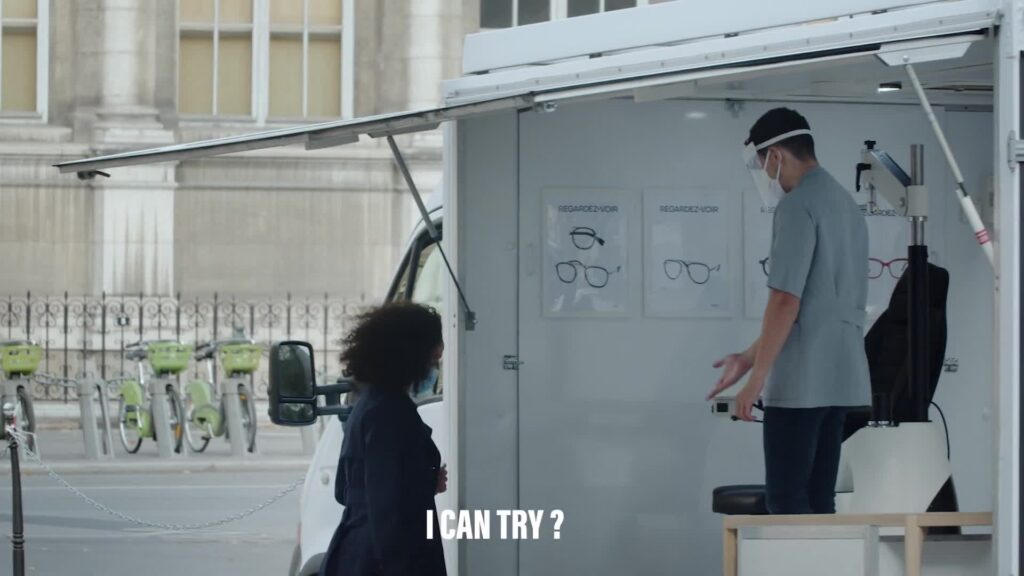 Eye testing in vehicles