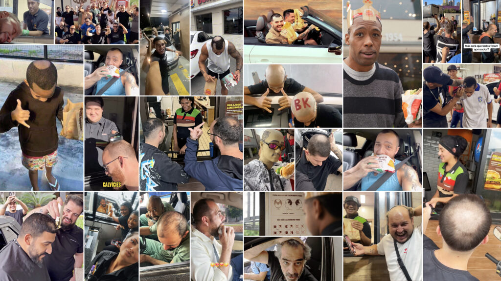 Users celbrating the campaign