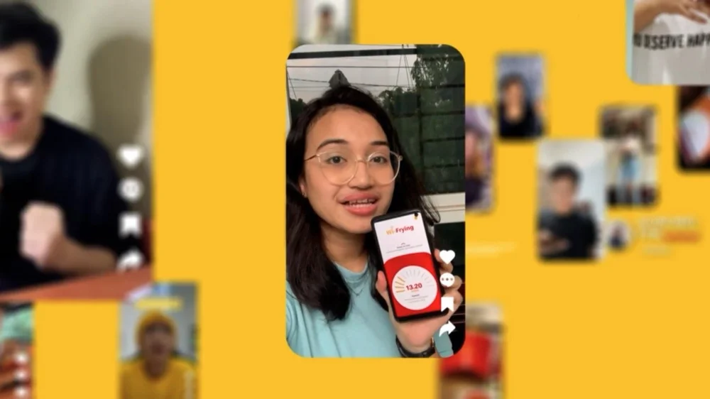 Users taking part in marketing campaign