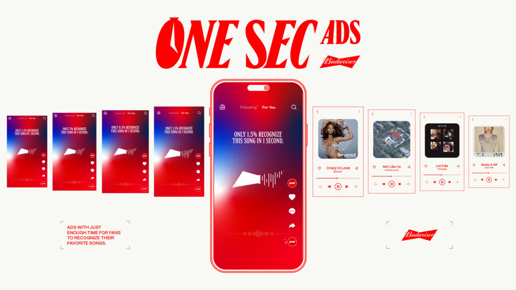 Budweiser and spotify together camapign