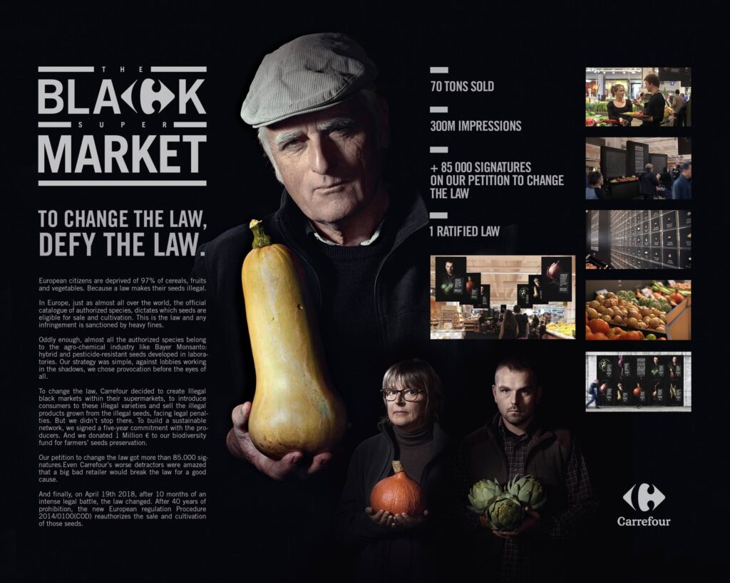 The black market campaign explained in image