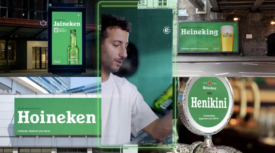 Bill boards by heineken
