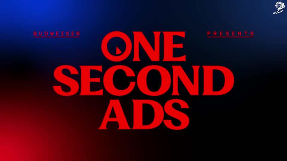 One Second Ads by Budweiser