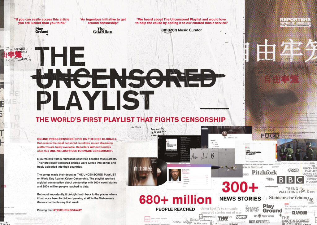 The uncensored playlist campaign explained