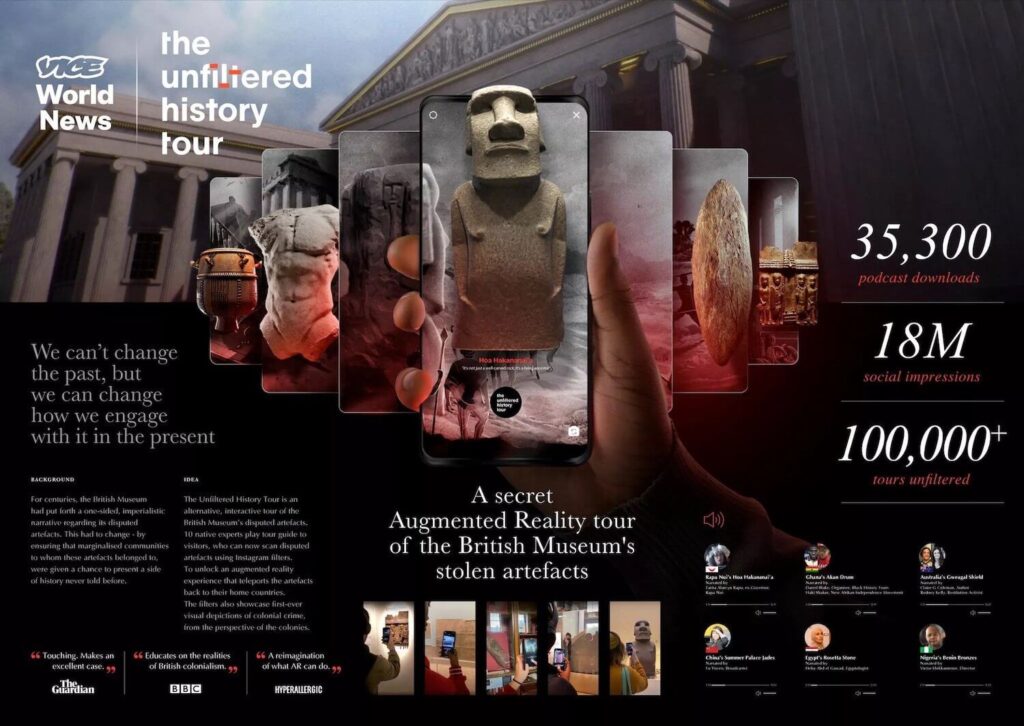 The awareness campaign about history