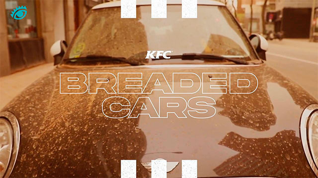 Breaded cars logo by KFC