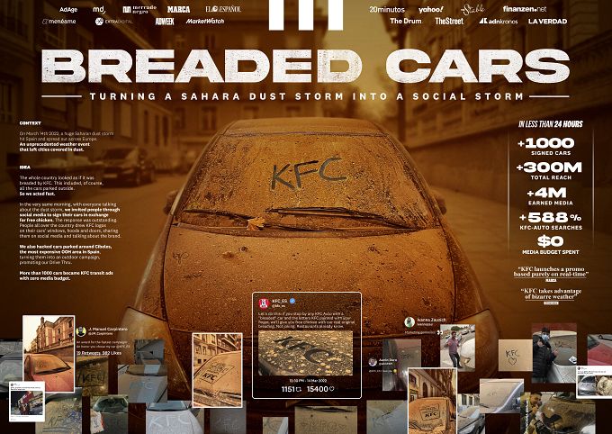 Breaded car campaign explained in detail