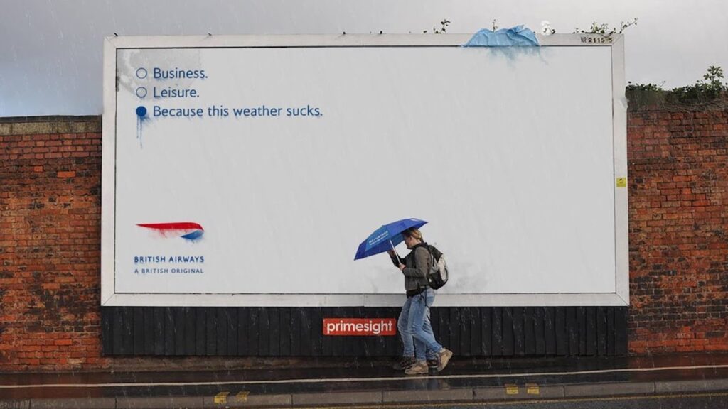Campaign by British airways