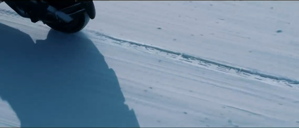 Riders delivering message in ice