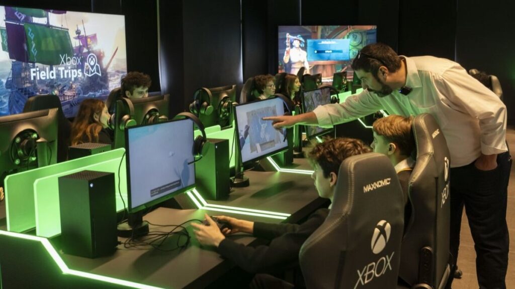 Xbox field trip office setup