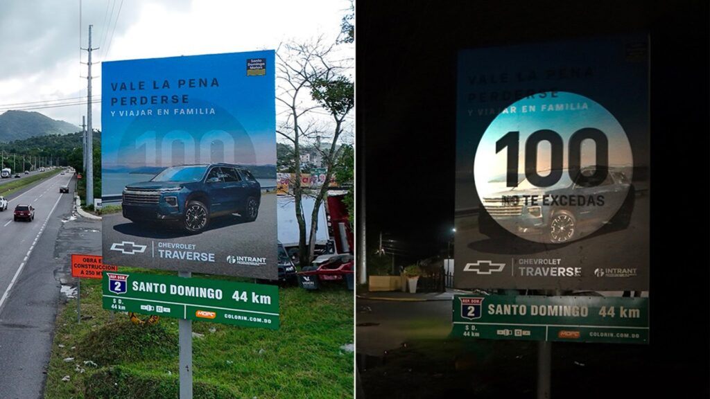 Night signals using simple billboards