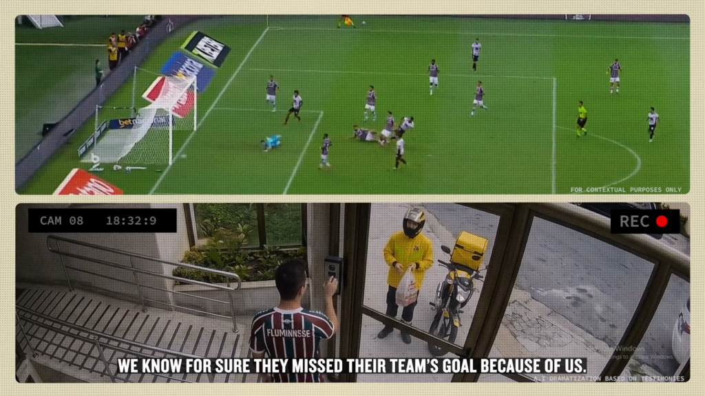 Marketing campaign done during the football game